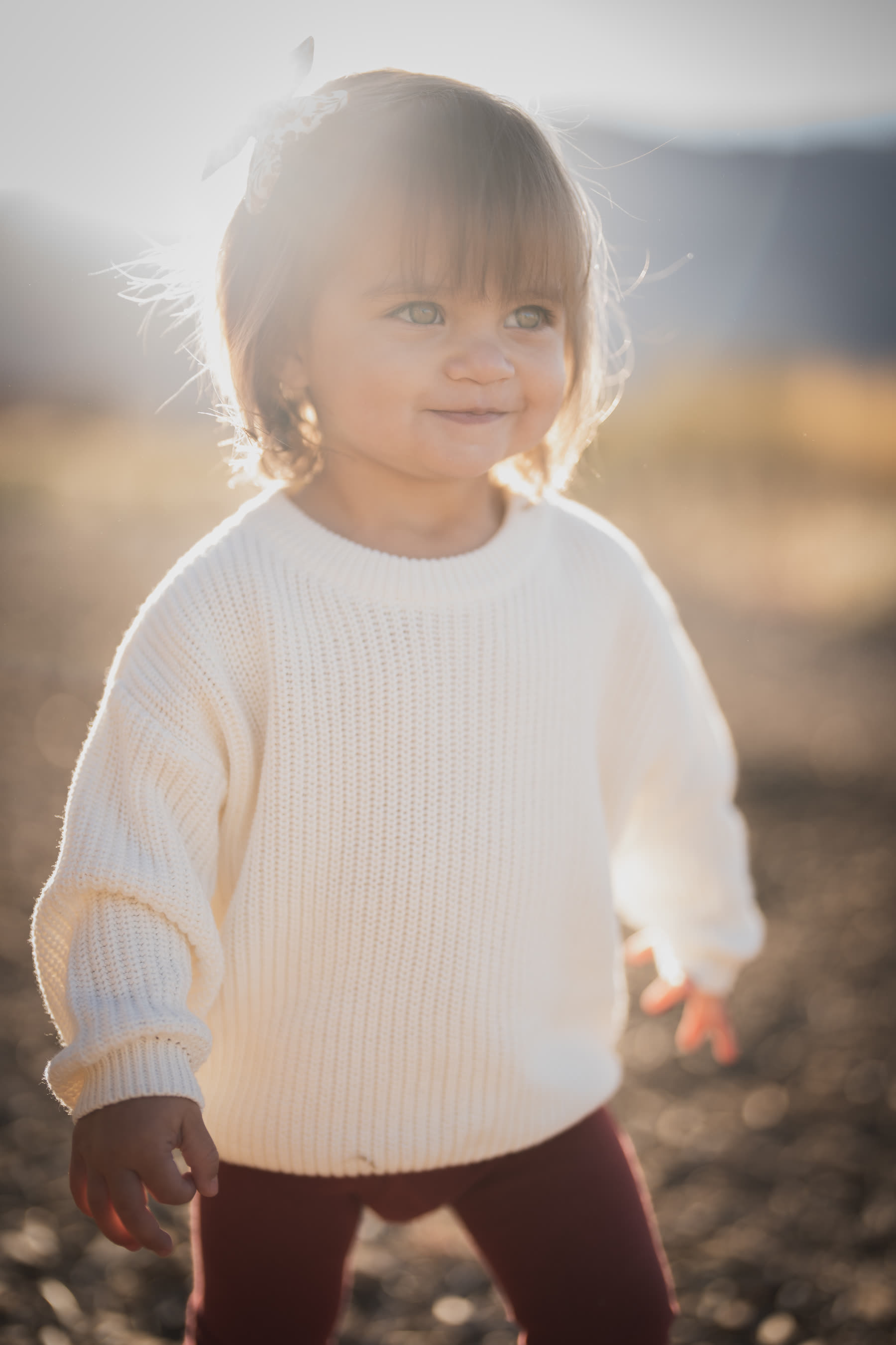 Child portrait, natural light
